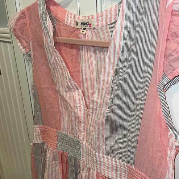 LEM LEM lightweight punk grey stripe swing dre… - Picture 2 of 12